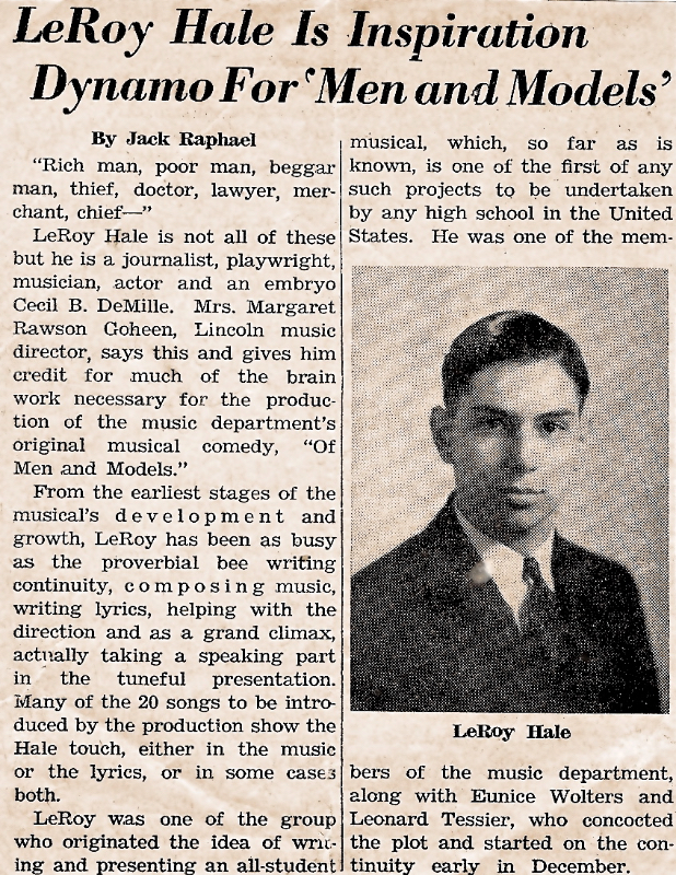 Men & Models article